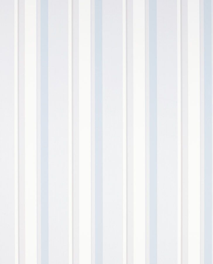 Laura Ashley Eaton Stripe Dove Grey Seaspray Wallpaper With