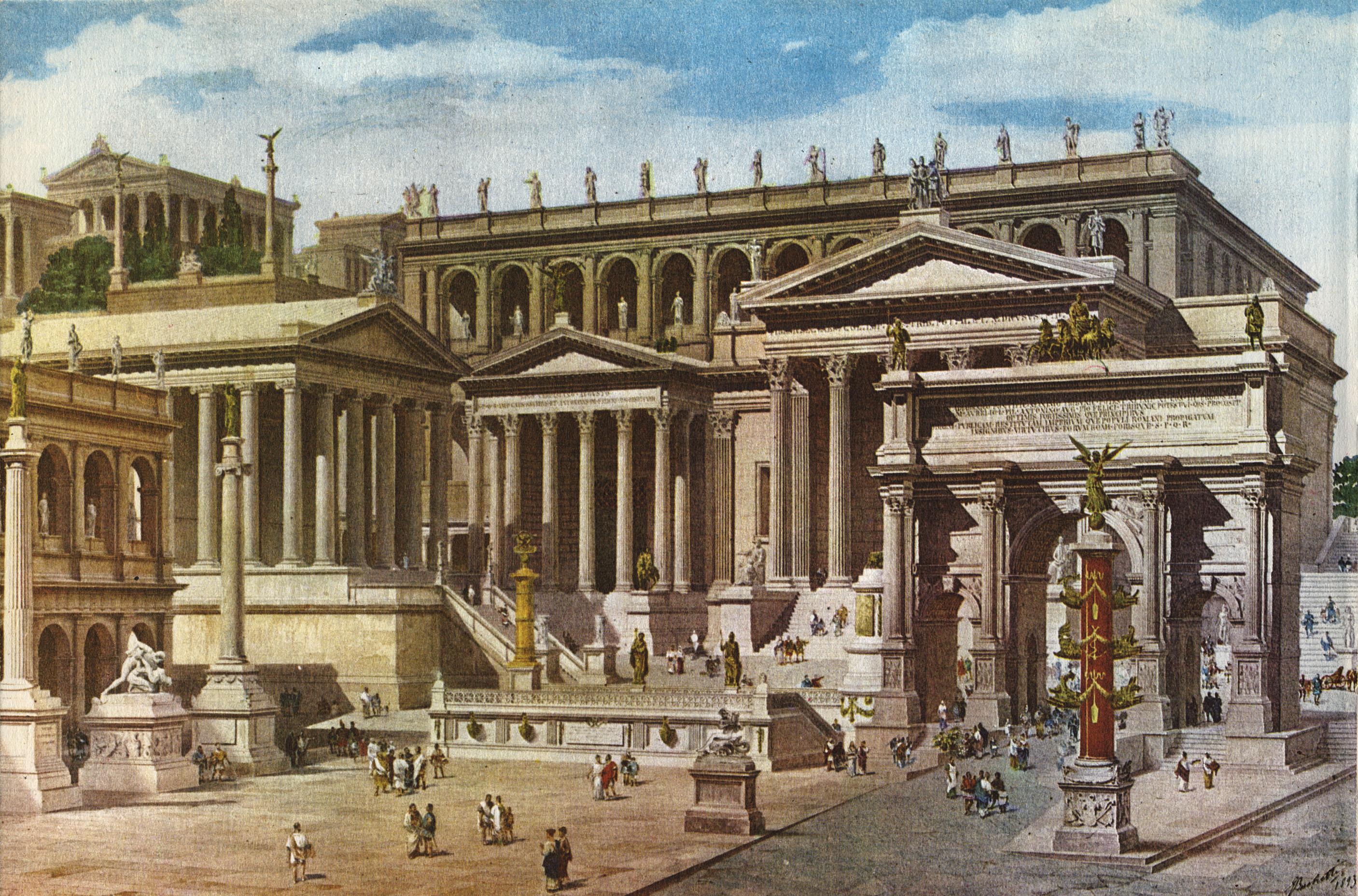 Ancient Rome Desktop Background