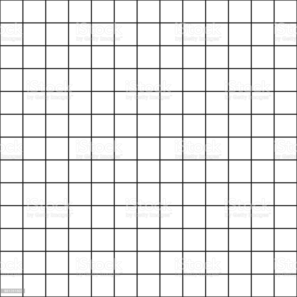 Vector Seamless Chekered Pattern Simple Square Background Stock