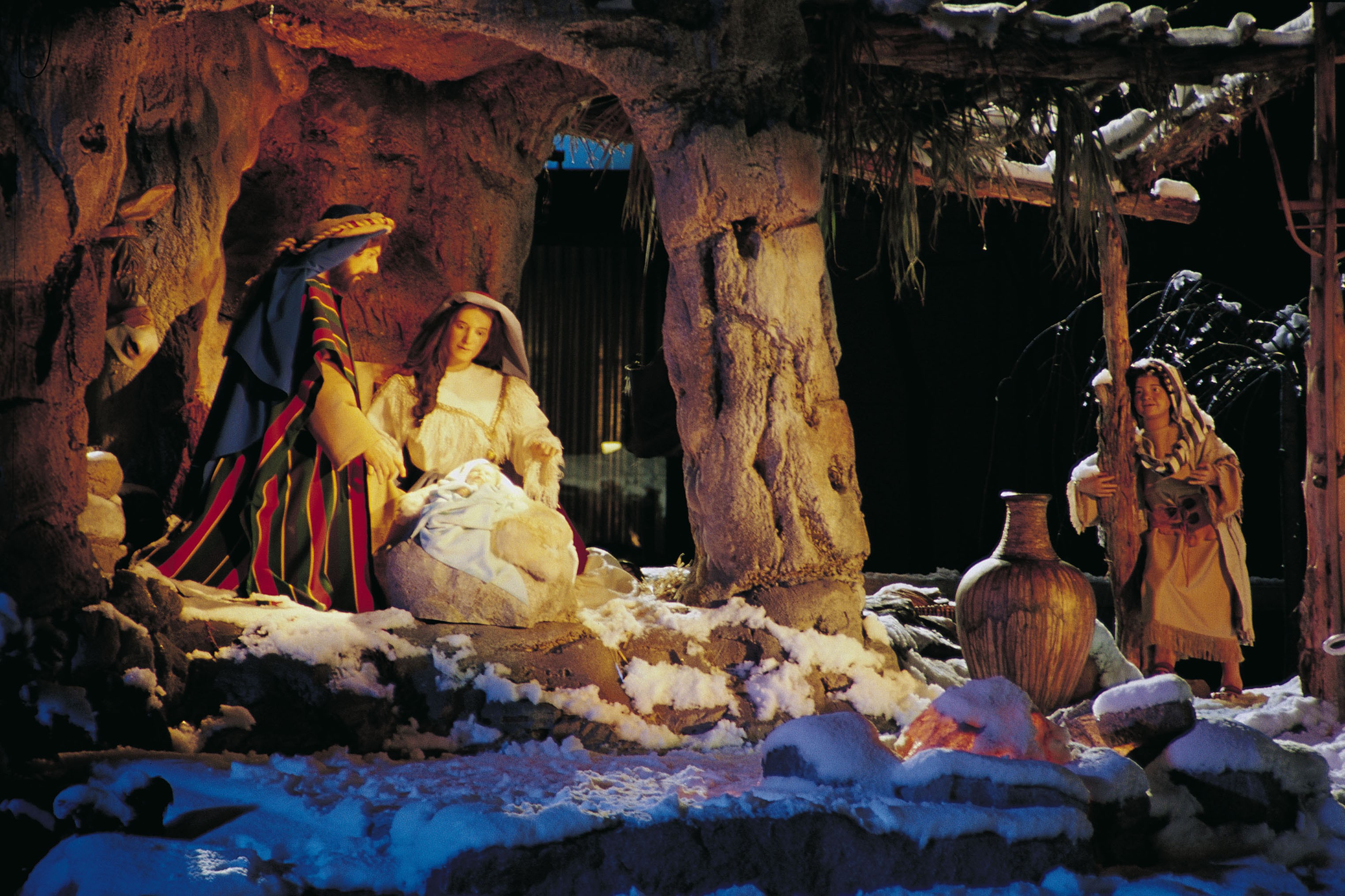Lds Mormon Christmas Nativity Scene Maroonbeard