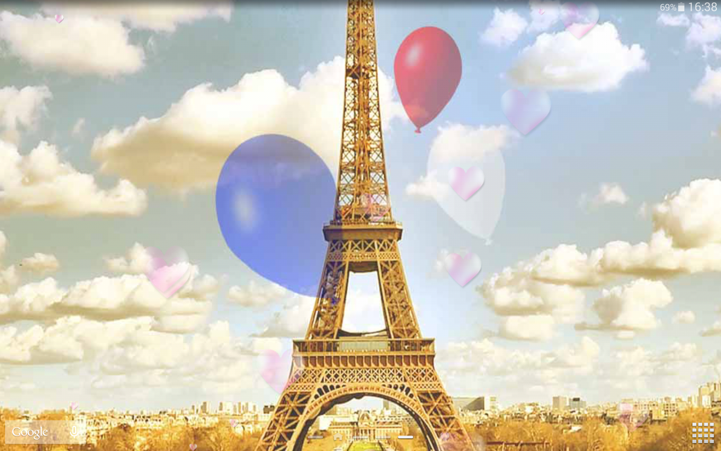 Cute Paris Live Wallpaper Android Apps On Google Play