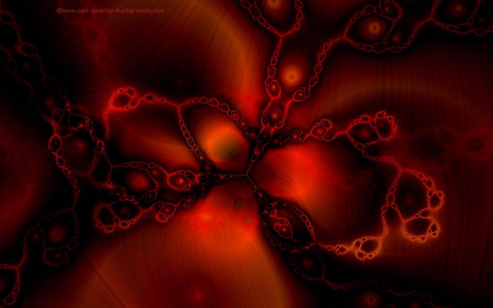 Wallpaper Background Deep Dark Red Fractals Abstract Background