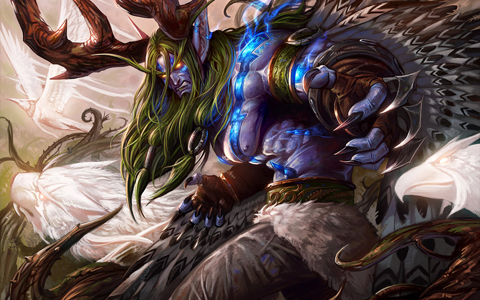 Time Weathered And Powerful Malfurion Stormrage Was The First Night
