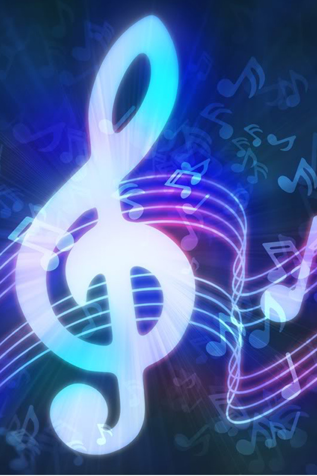 Music Notes iPhone Wallpaper HD