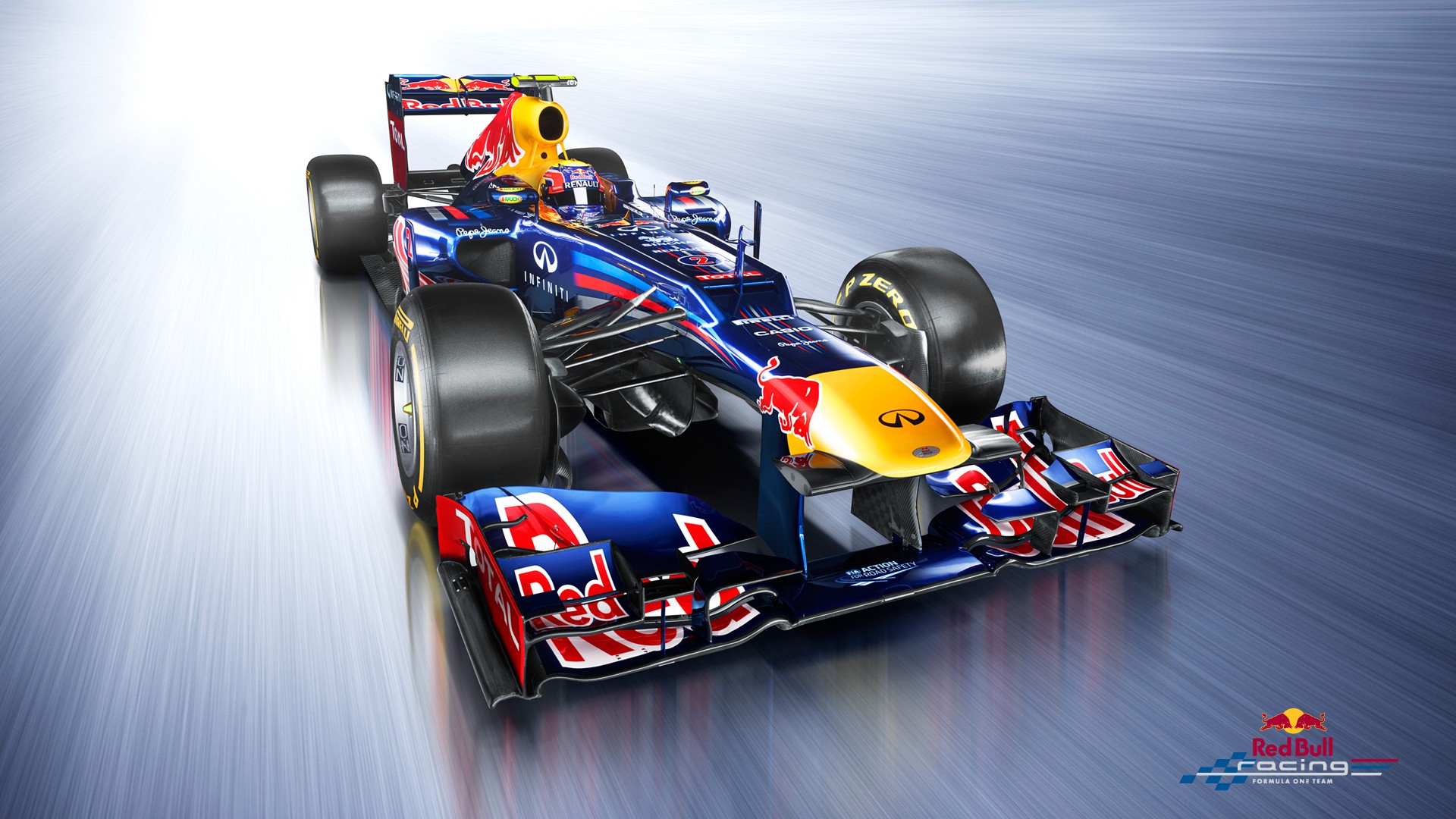 Red Bull F1 Car Side Wallpaper Nexus