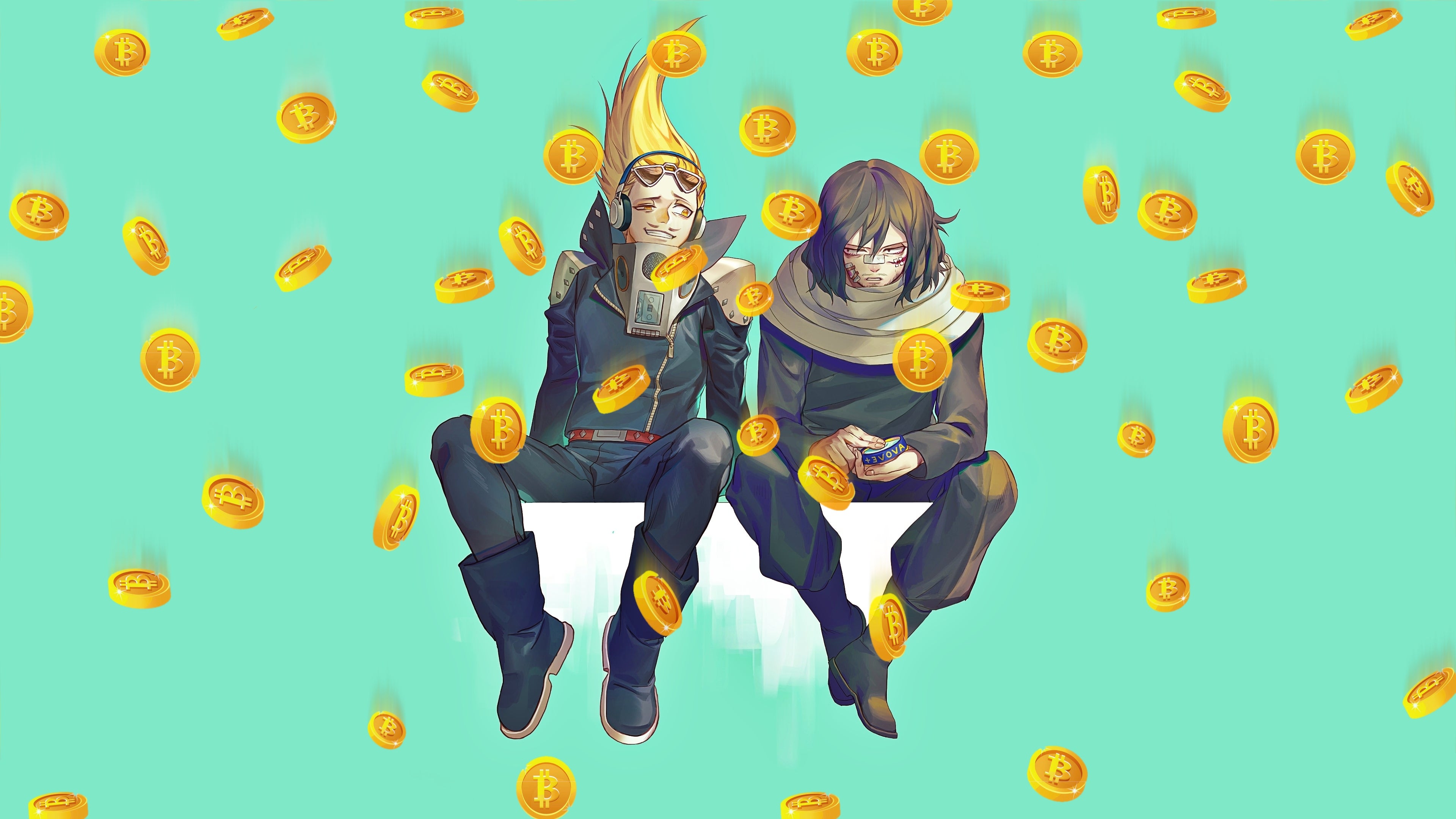 Bitcoins From Above Eraserhead Shota Aizawa And Present Mic