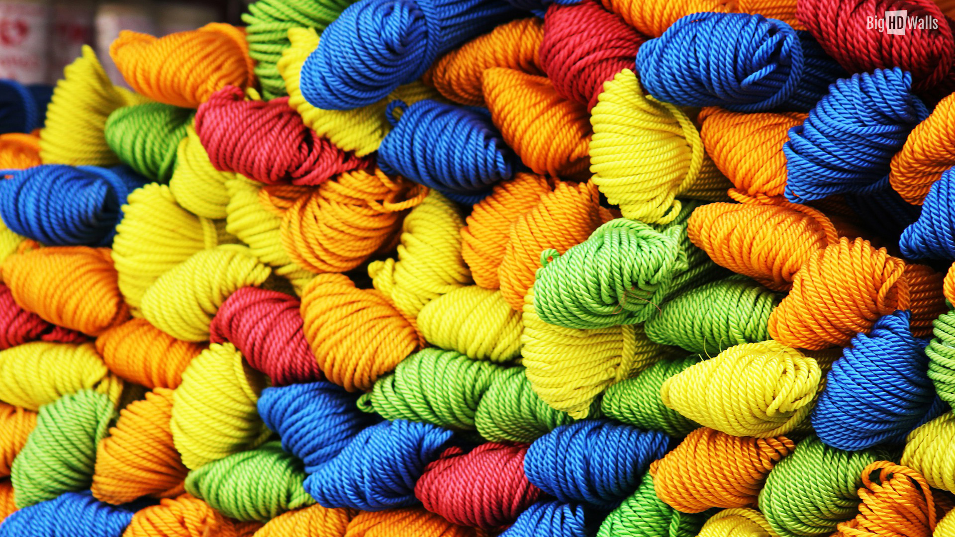 Colorful Yarn Pieces Jigsaw Puzzle
