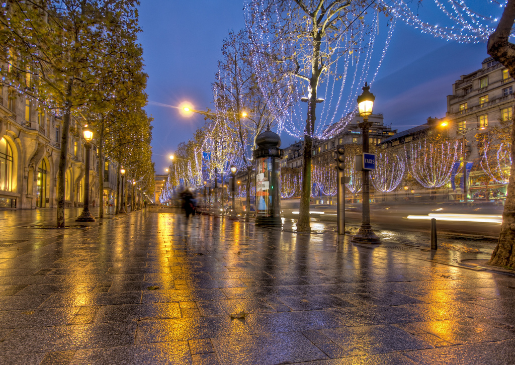 Christmas In Paris Photo