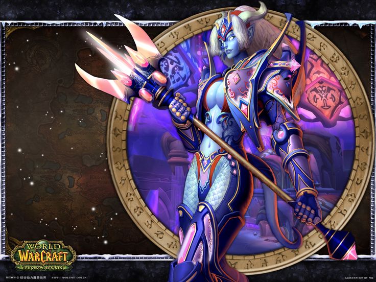 World Of Warcraft Draenei Wallpaper Female