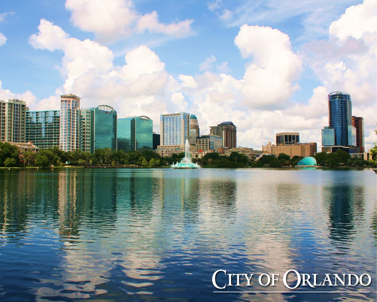 City Of Orlando HD Wallpaper Background