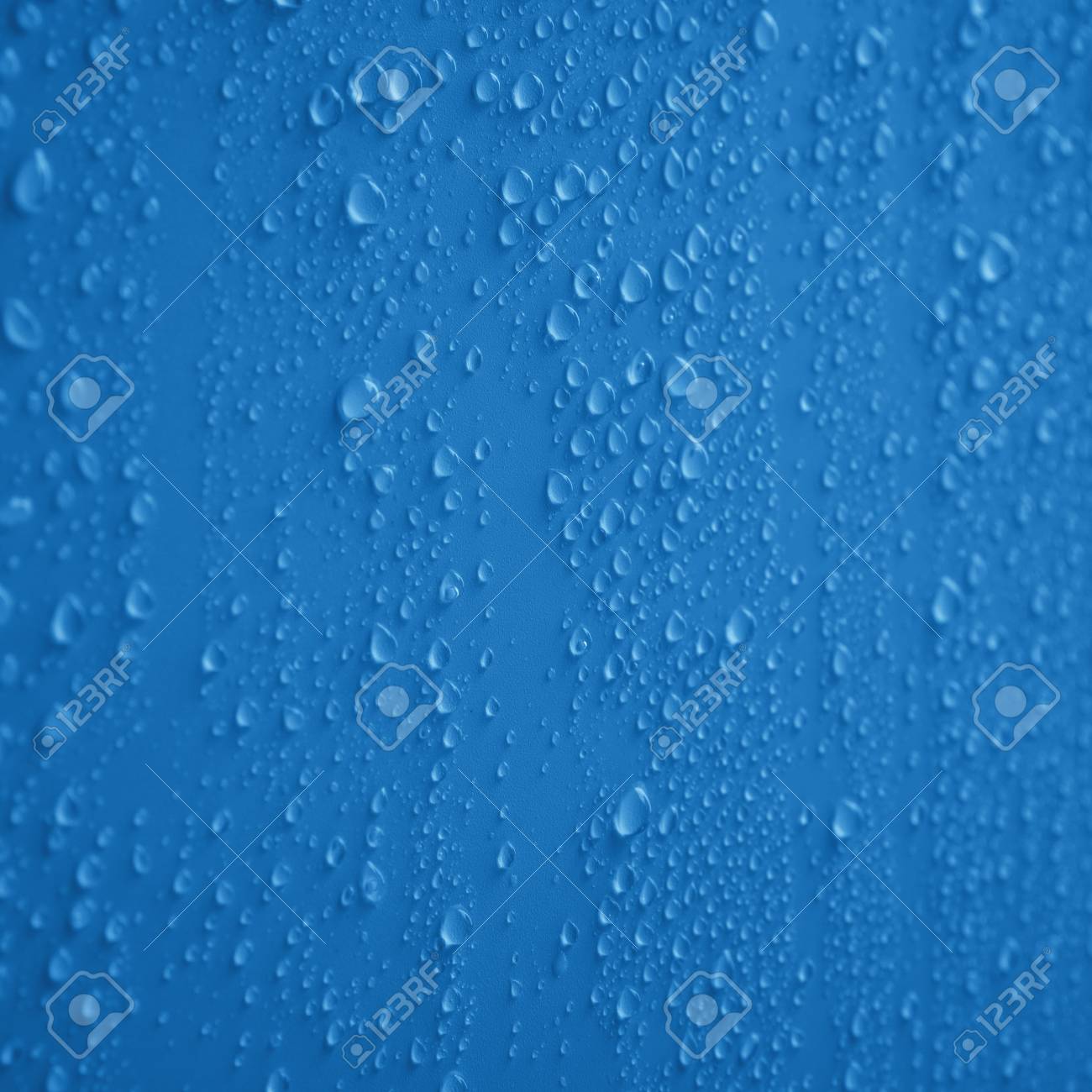 Transparent Waterdrop Or Raindrops Vapor On Solid Background