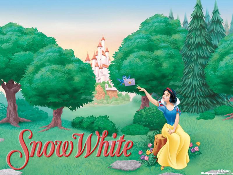 HD Snow White Desktop Wallpaper