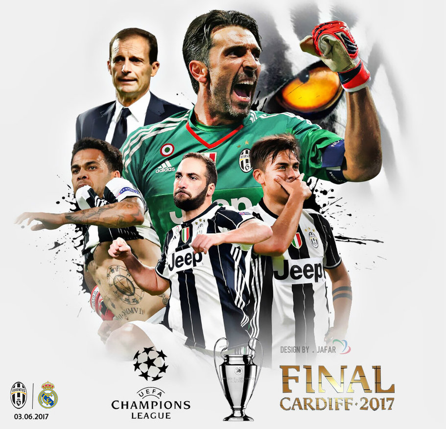 Juventus Champions League Final Wallpaper By