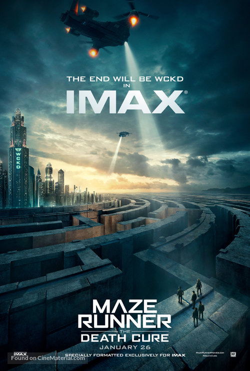 Maze Runner The Death Cure Movie Poster