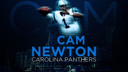 Carolina Panthers Cam Newton Superman Wallpaper