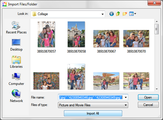 Create an Easy Custom Photo Collage for Wallpaper or Facebook 571x420