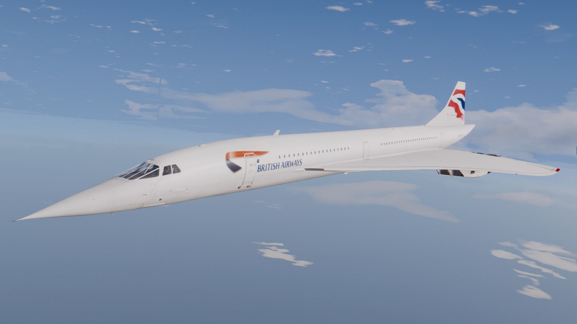 Concorde British Airways HD Wallpaper Background Image