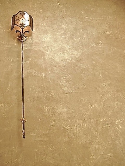 Free download Venetian plaster with gold contemporary [480x640] for