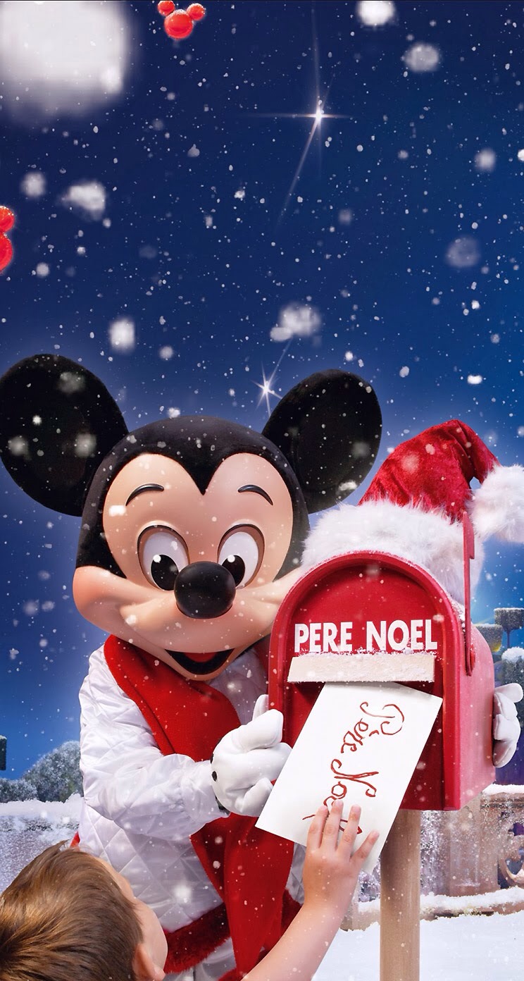 Mickey Mouse Happy New Year Wallpaper iPhone
