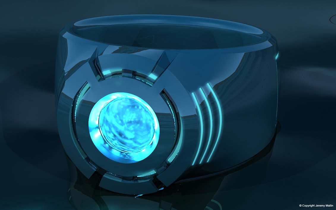 Blue Lantern Power Ring by JeremyMallin on