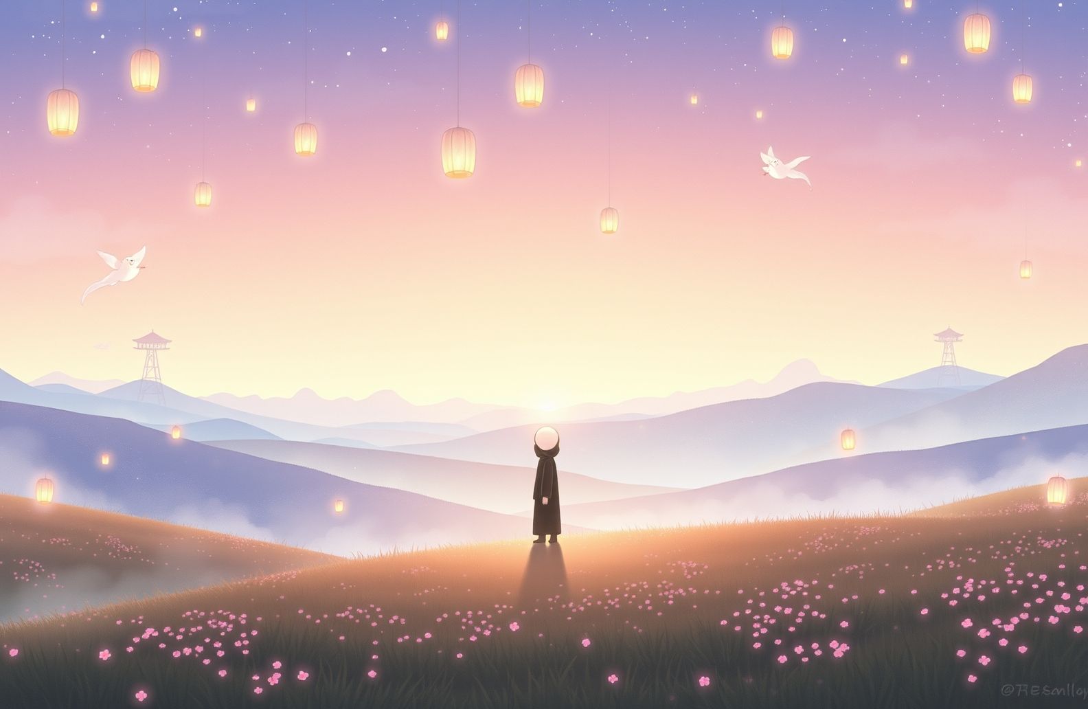 No Face Spirited Away Wallpaper