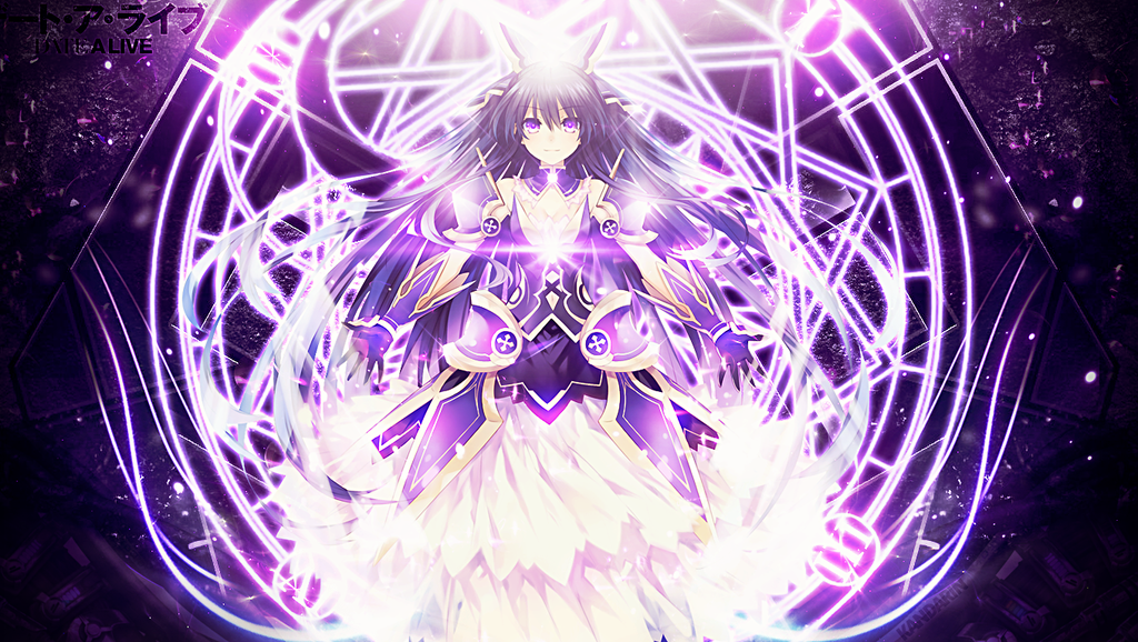 Live wallpaper Tohka Yatogami / Date A Live [4K] / interface personalization