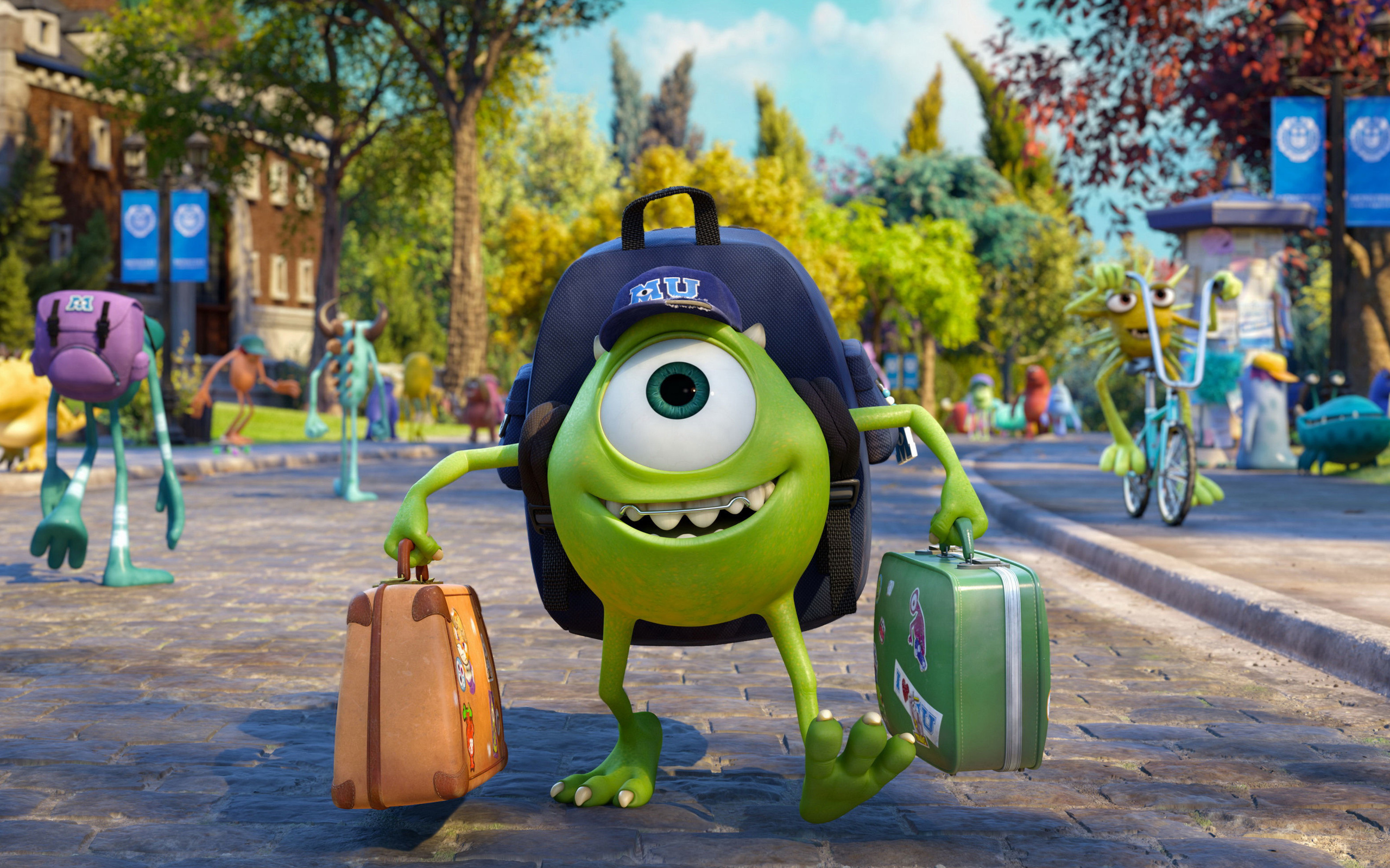 Monsters University HD Wallpaper Background Images