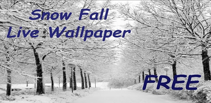 Live Snow Falling Wallpaper