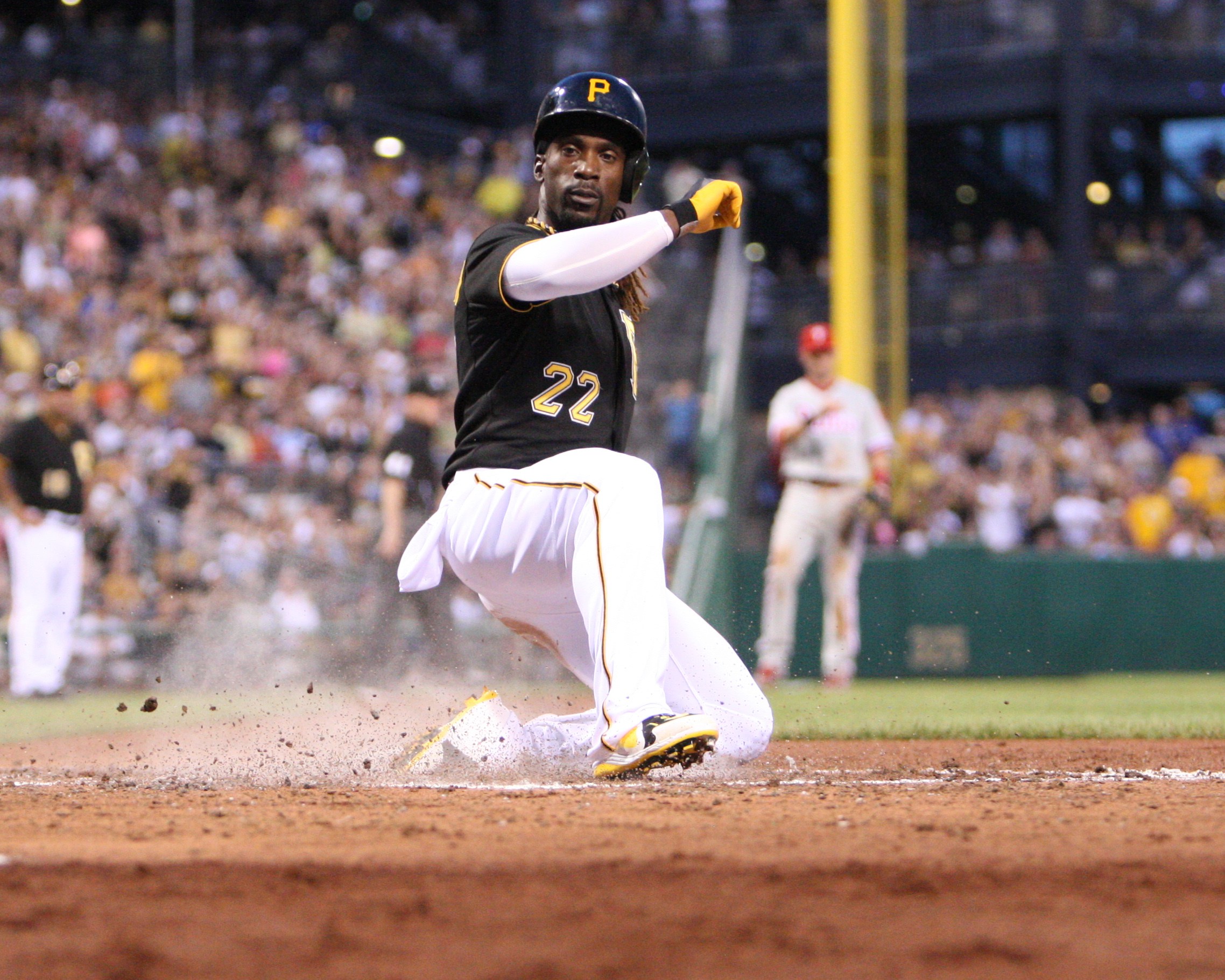 Andrew Mccutchen Sliding Catch By The Decree Of Sir