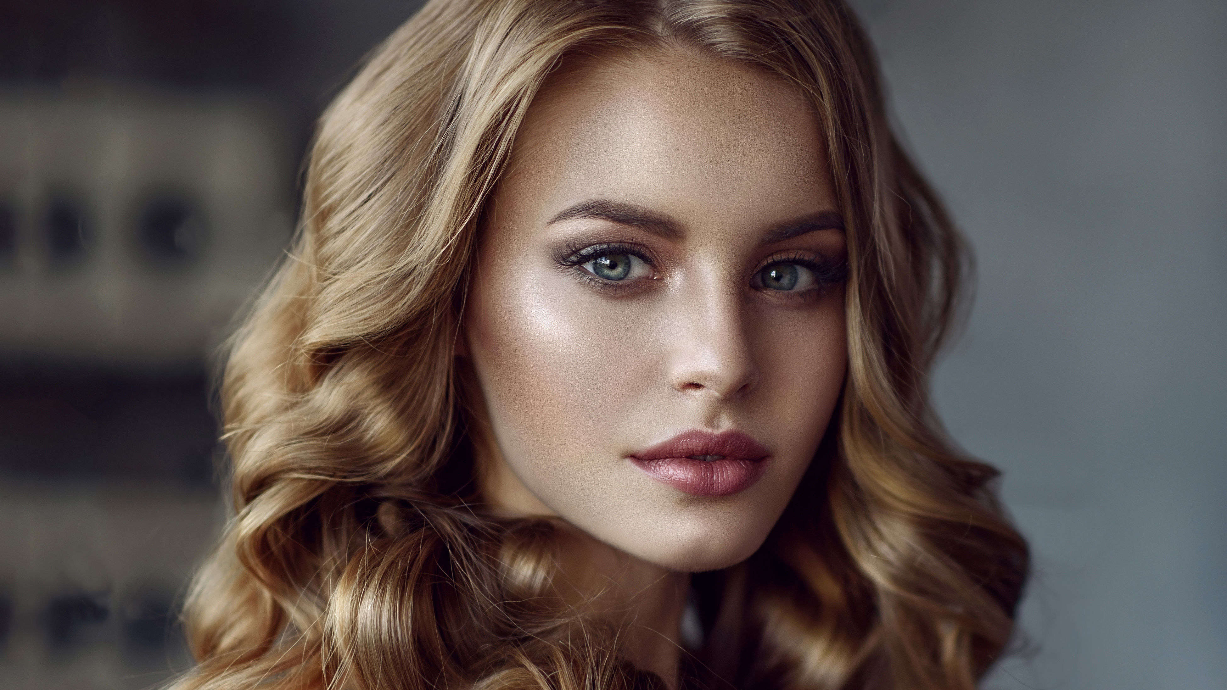 Beautiful Face Blonde Girl 4k Wallpaper HD Girls Image