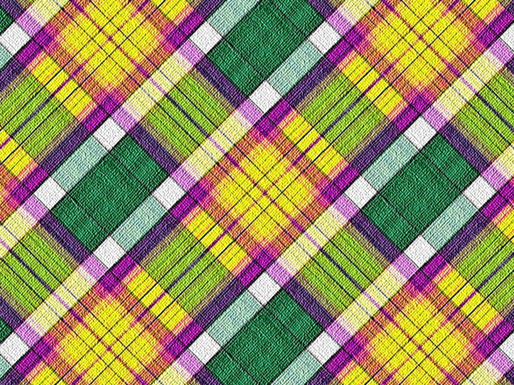  Plaid or Tartan Background prints in bright colors turquoise green
