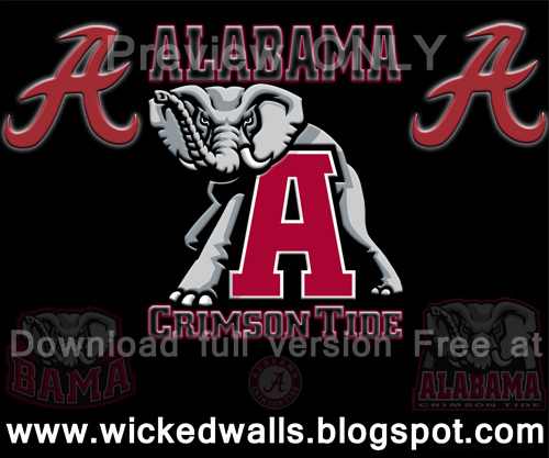 Alabama Crimson Tide Blackened Wallpaper Android All Scree