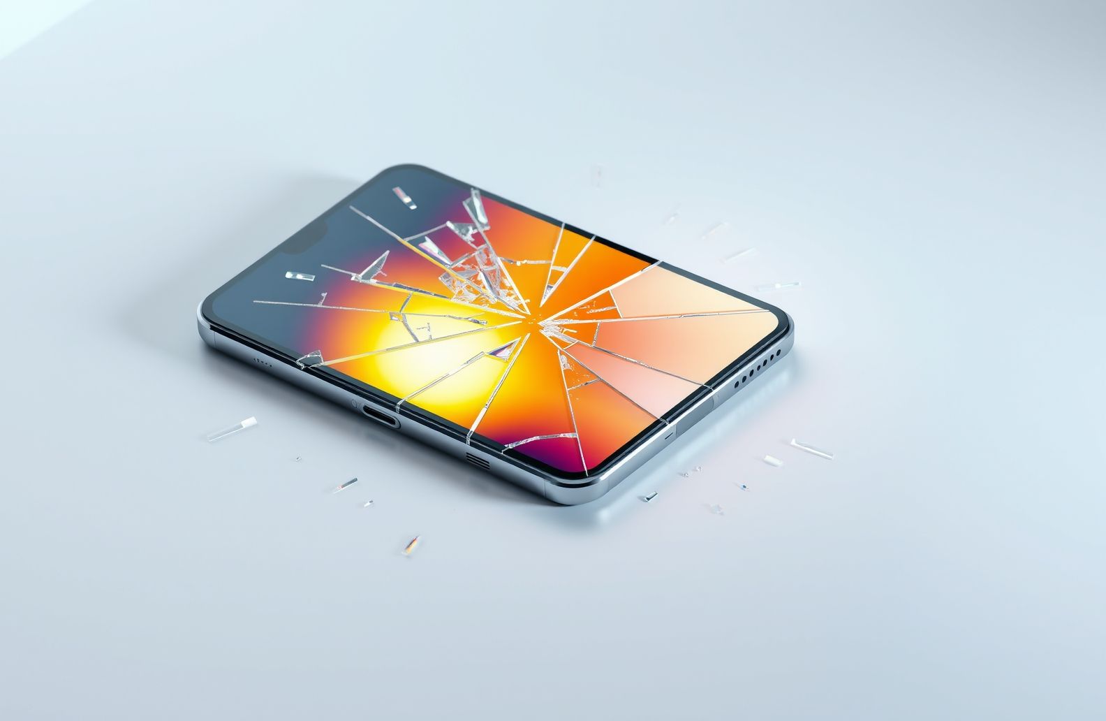 3d Broken Screen Wallpaper