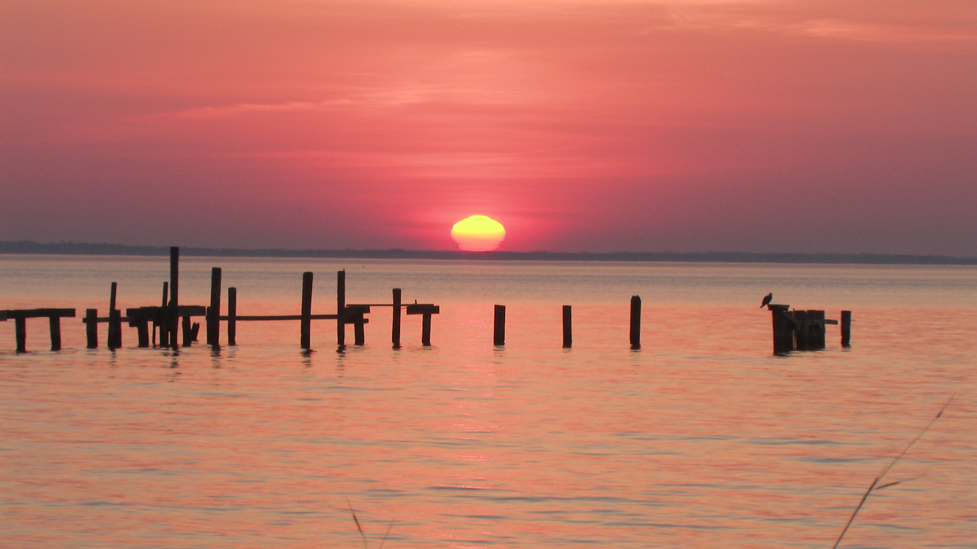  sunrise over one of Marylands tributaries of the Chesapeake Bay