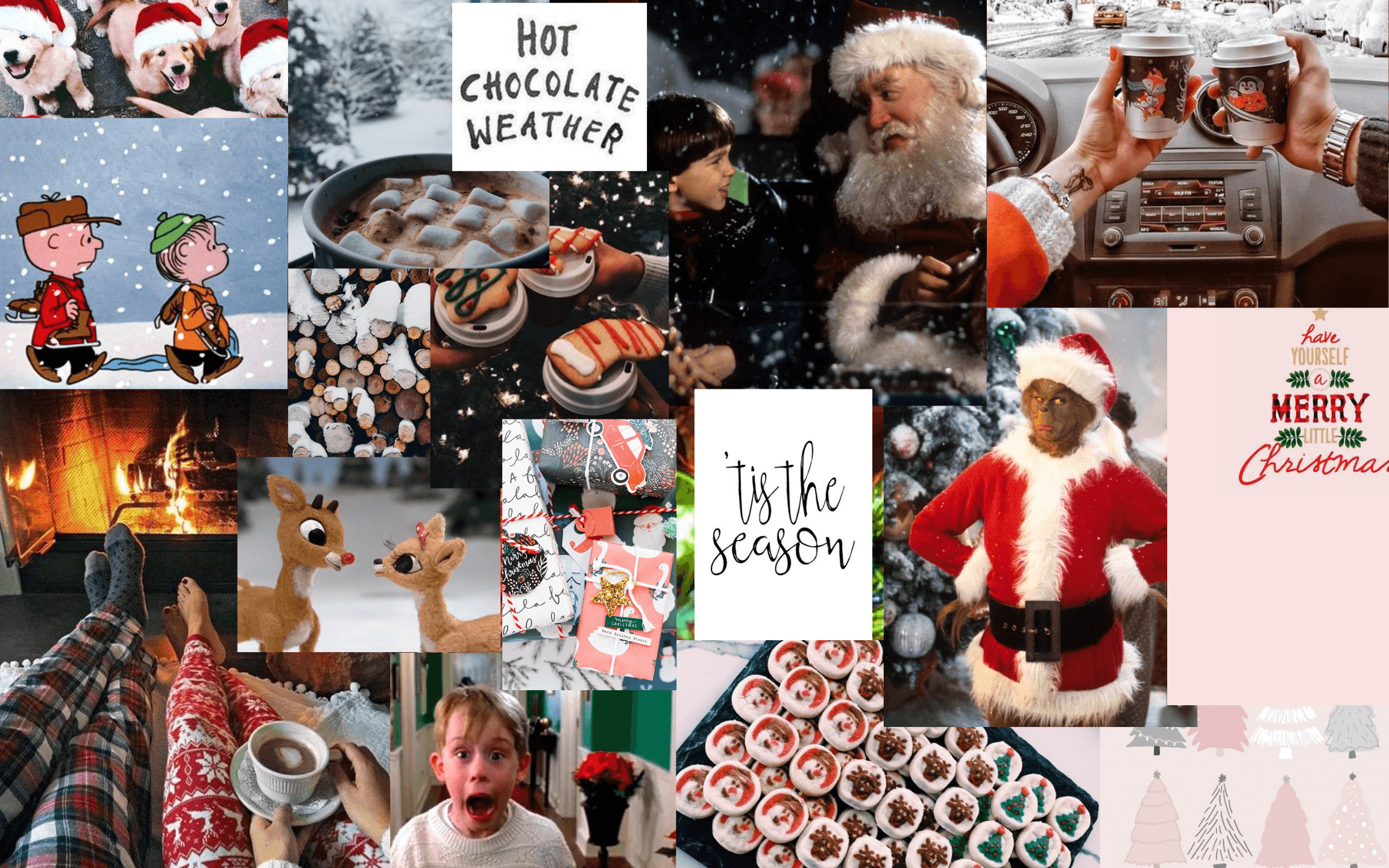 Christmas Aesthetic Desktop Wallpaper