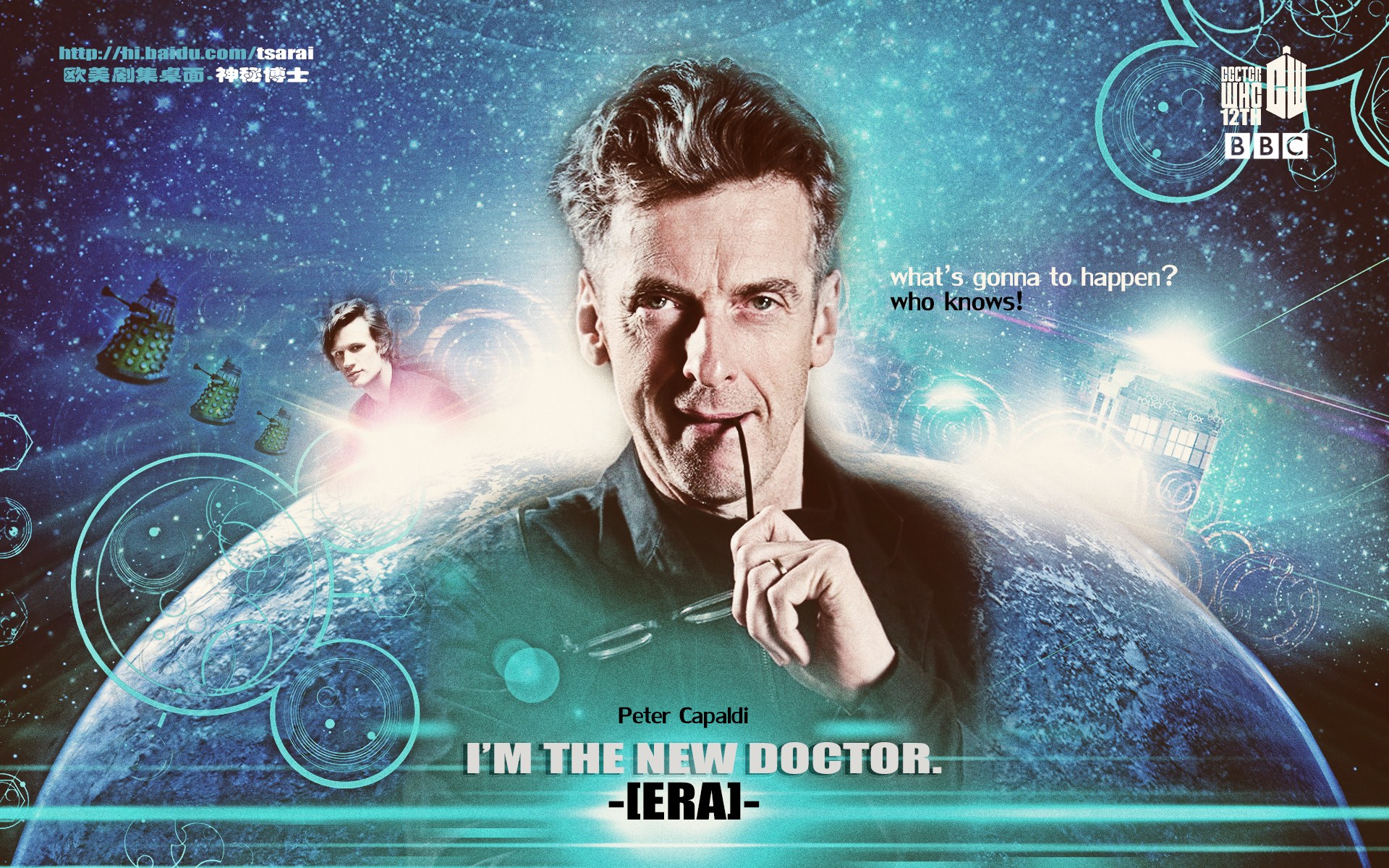 Hello 12th Doctor Who Wallpaper