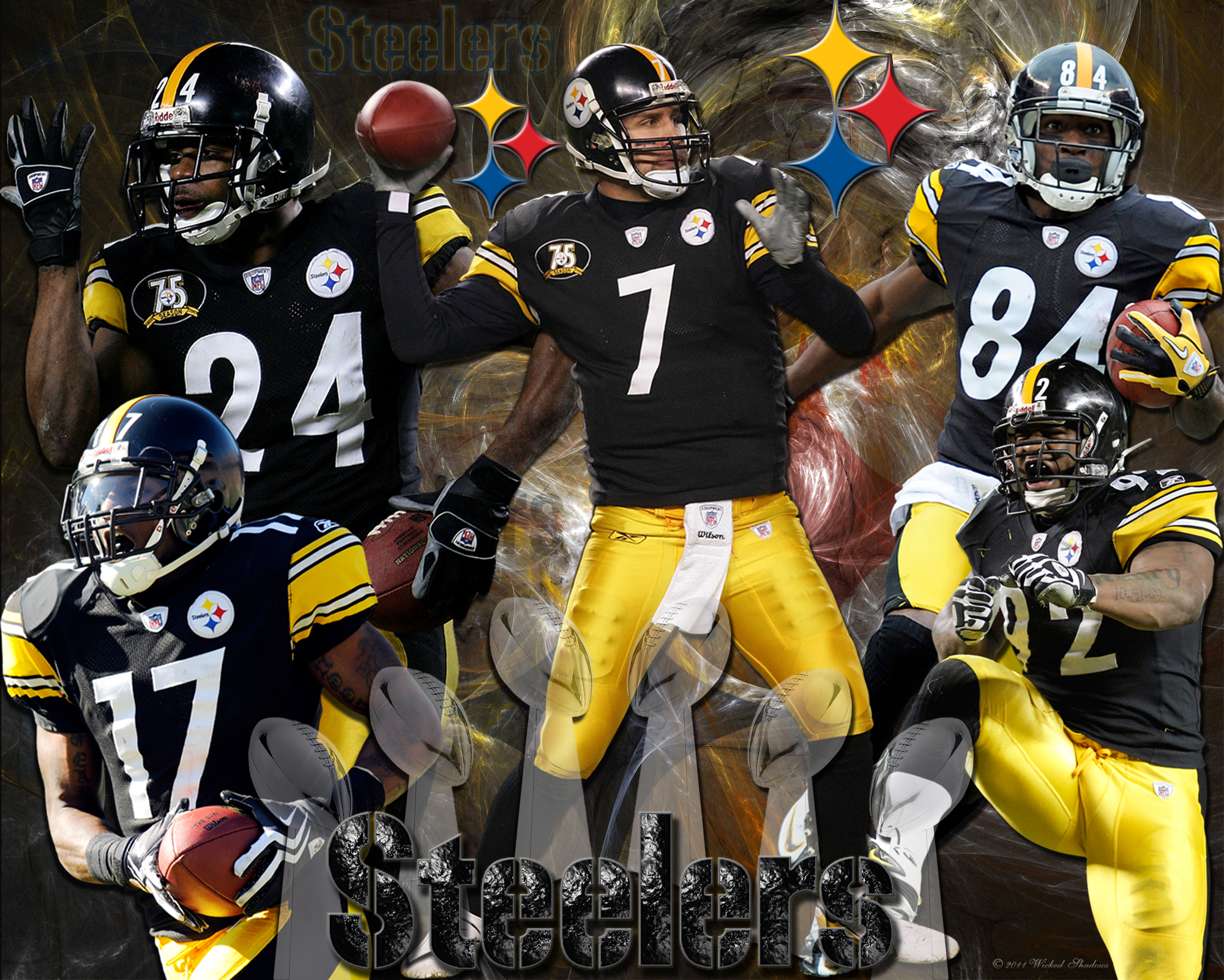 Wallpaper By Wicked Shadows Pittsburgh Steelers Team