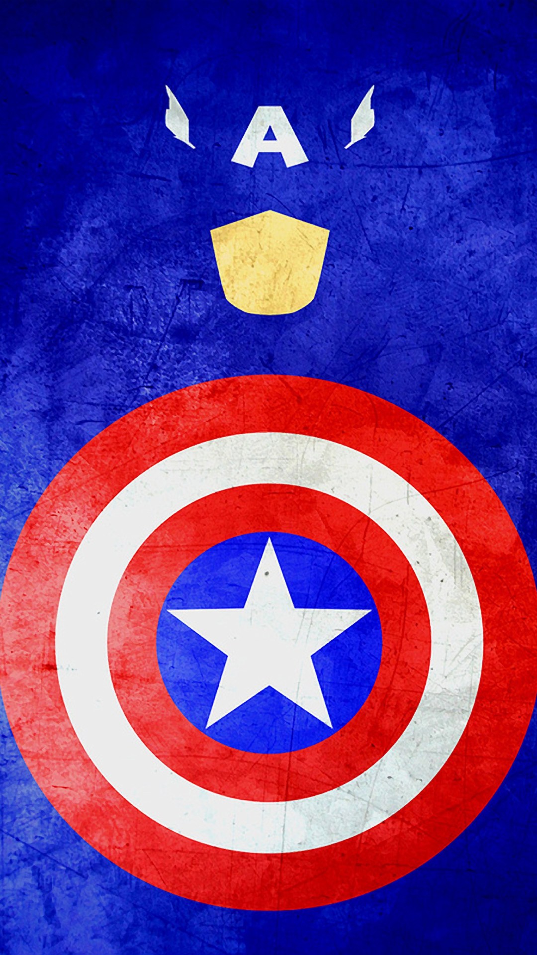 Captain America iPhone Plus Homescreen Wallpaper