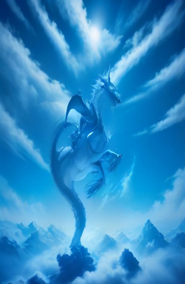 Blue Eyes White Dragon Wallpaper