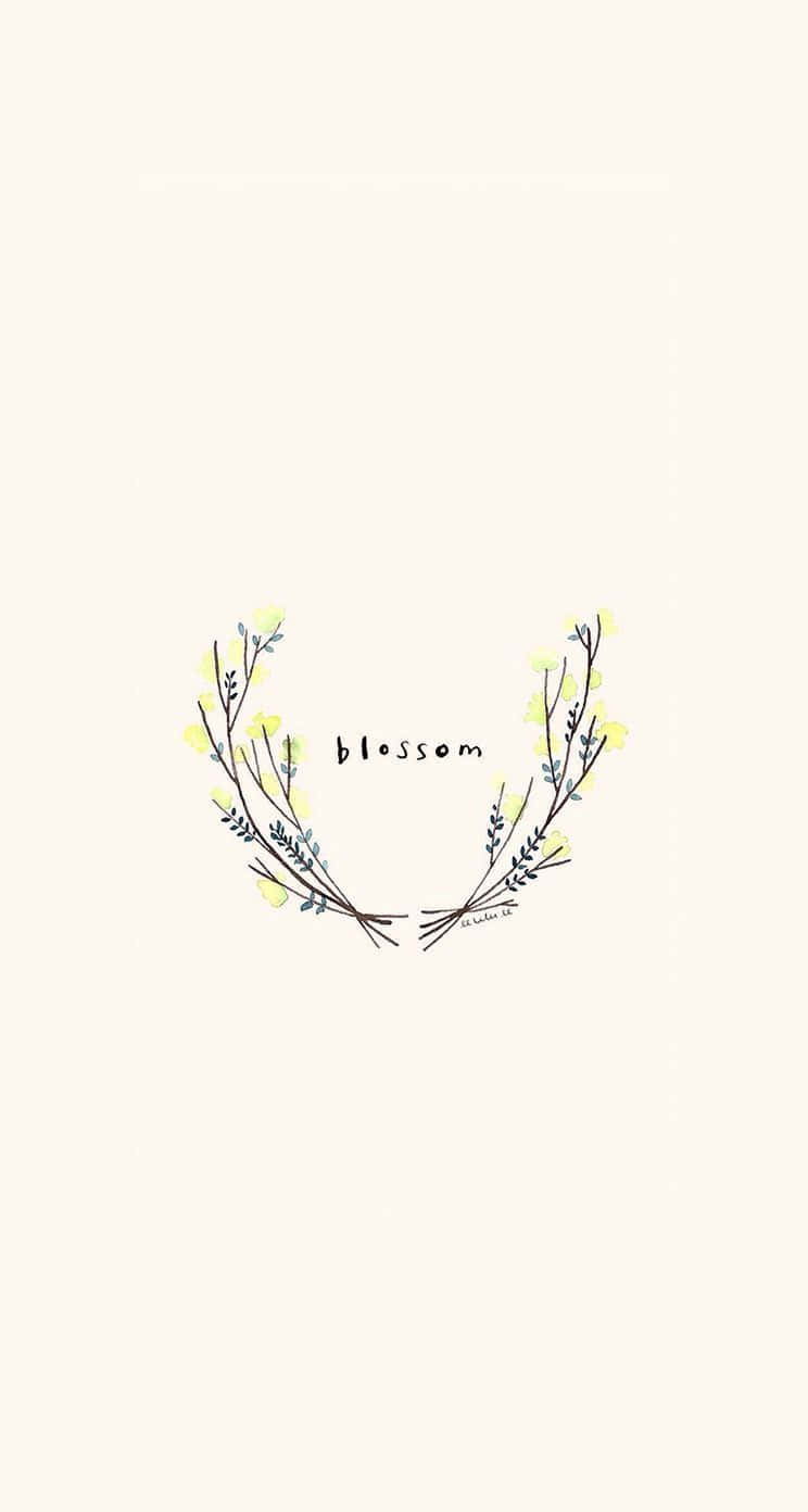 Enjoy A Simple And Cute iPhone Wallpaper