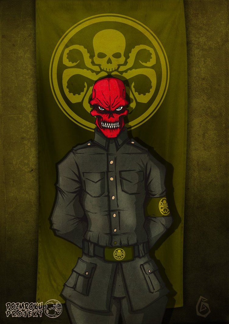 Red Skull Art Wallpaper Marvel S By Grohman