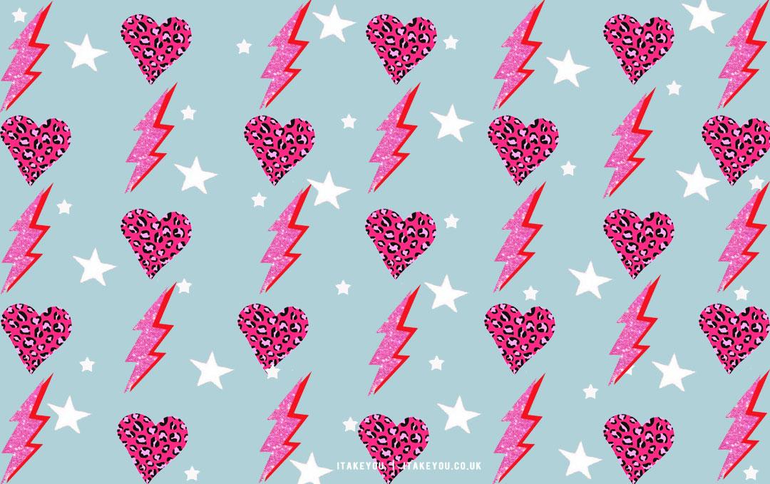 Free and customizable heart background templates