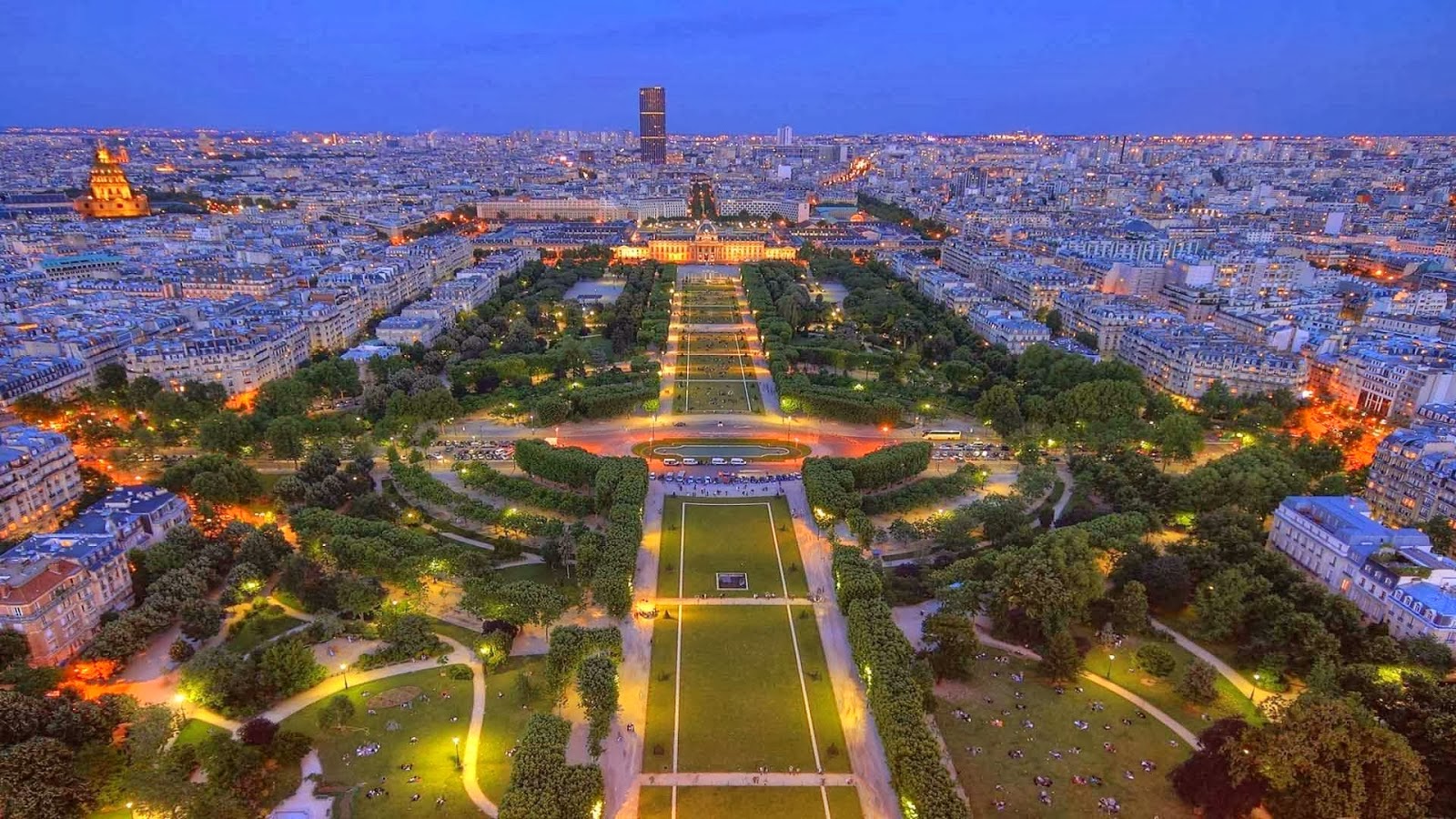 Paris City HD Wallpaper In 1080p