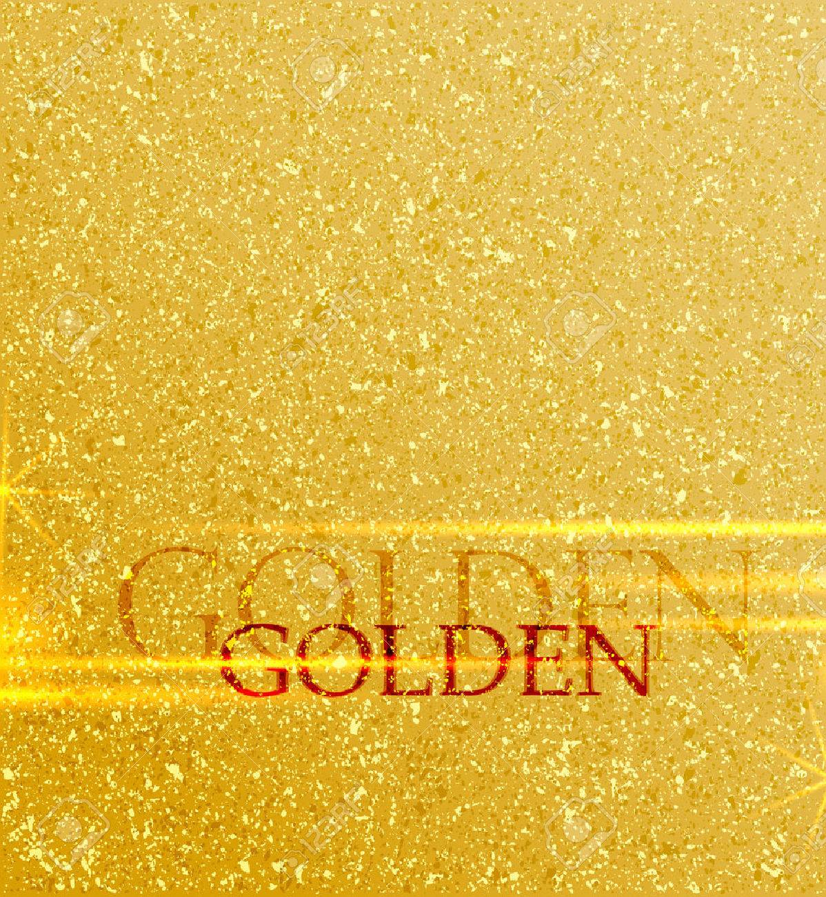 Golden Background With Place For Text Royalty Cliparts