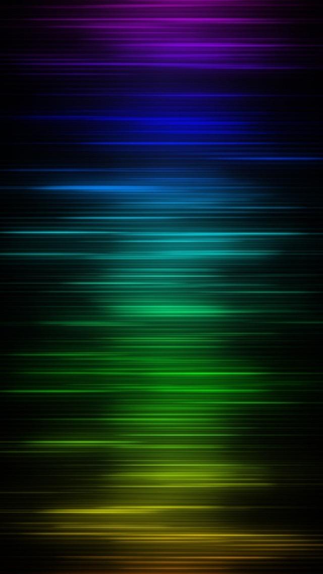Blue and Green Lines iPhone 5 wallpapers HD