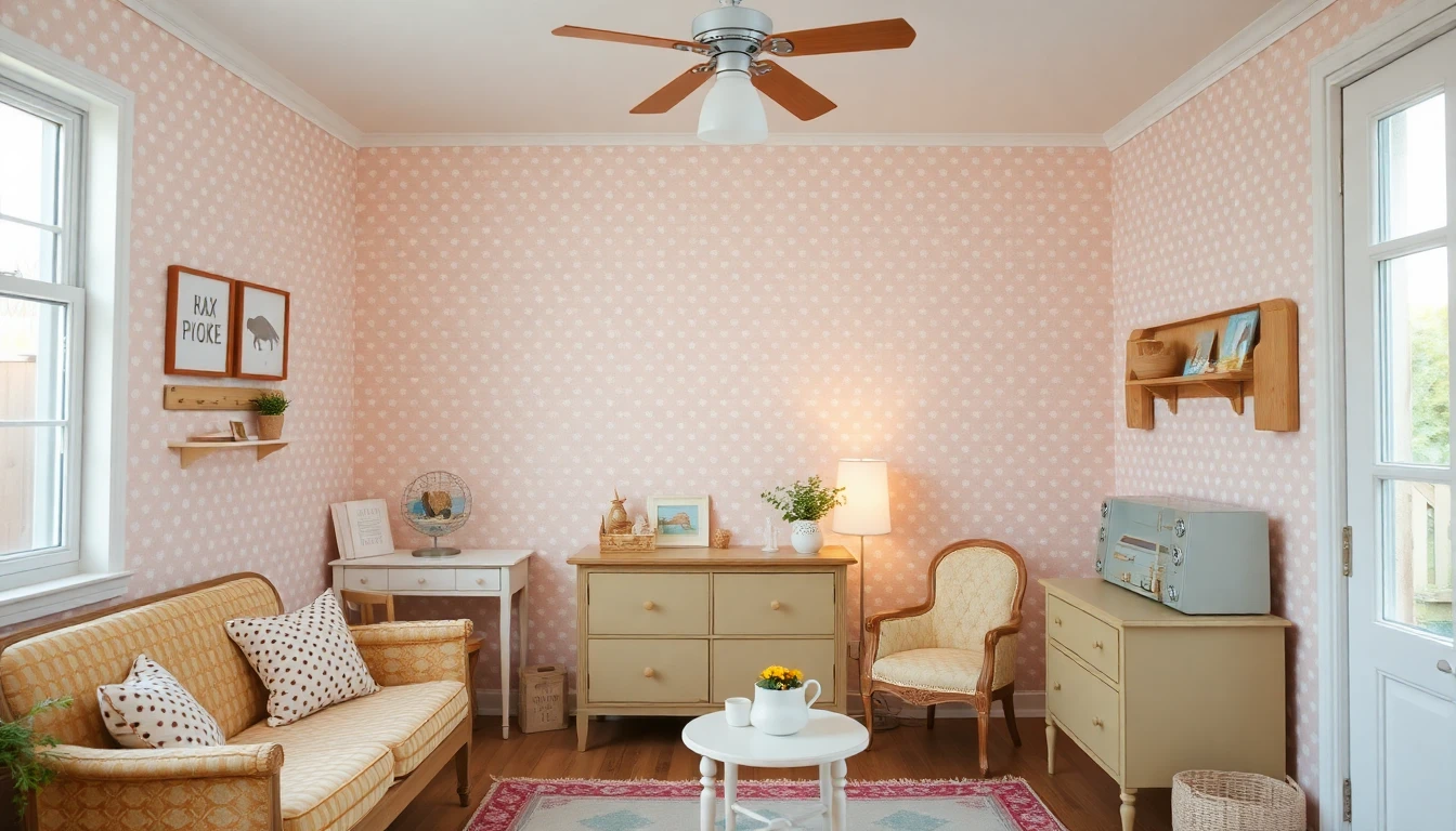 Light Pink Polka Dot Wallpaper