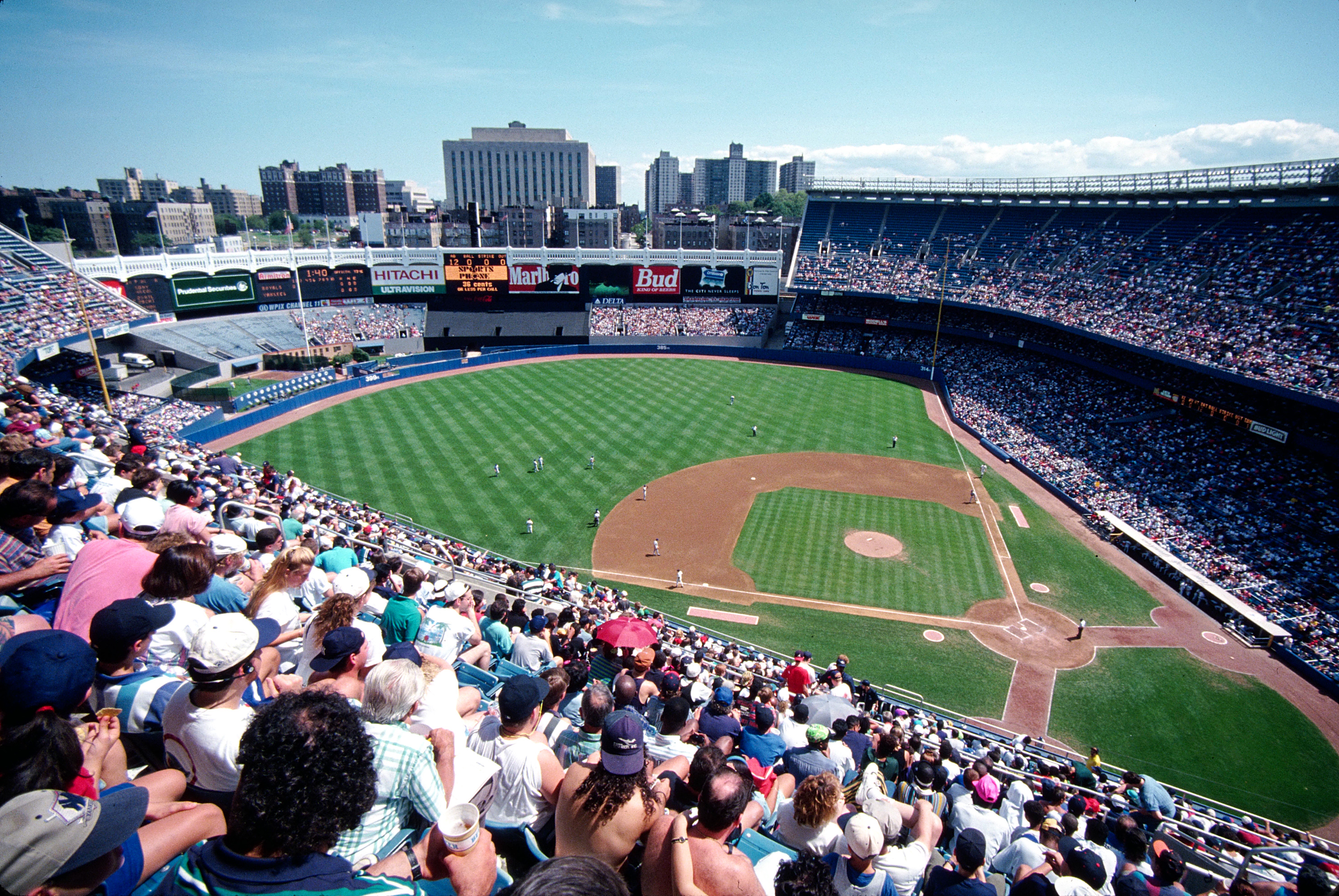 Yankee Stadium Field High Resolution