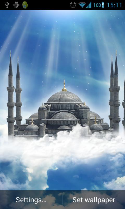 Blue Mosque Live Wallpaper Android Apps On Google Play