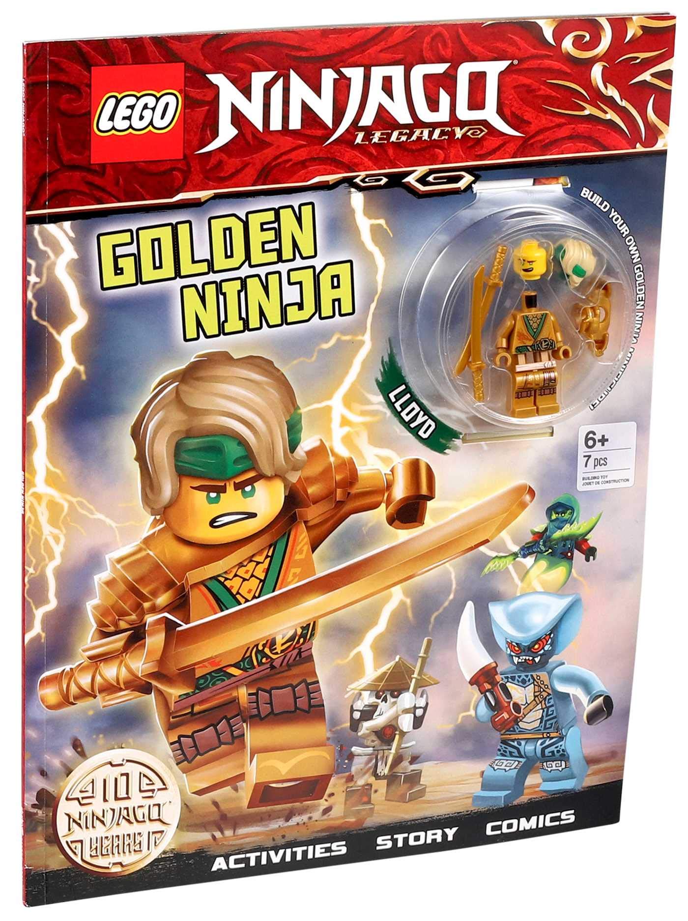 Amazon Lego R Ninjago Golden Ninja Activity Book With