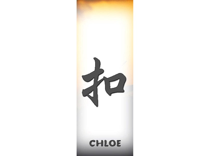 Names Tattoo Artistic Writing Chloe High Quality Background